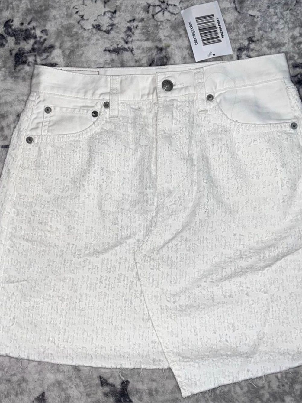 Rag & Bone Faux Wrap Mini Skirt Sz 27